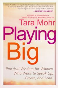 Book review of Playing Big by Tara Mohr