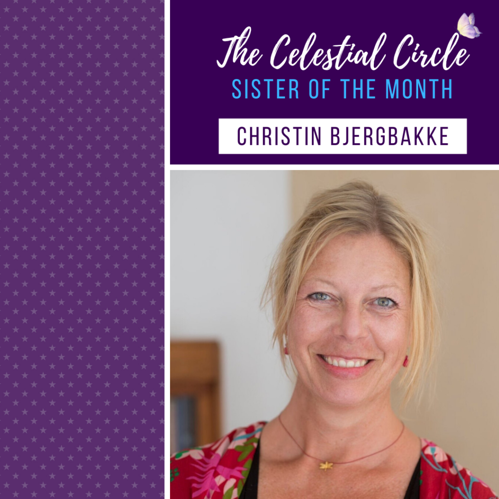 Christin Bjergbakke Sister of the Month for The Celestial Circle