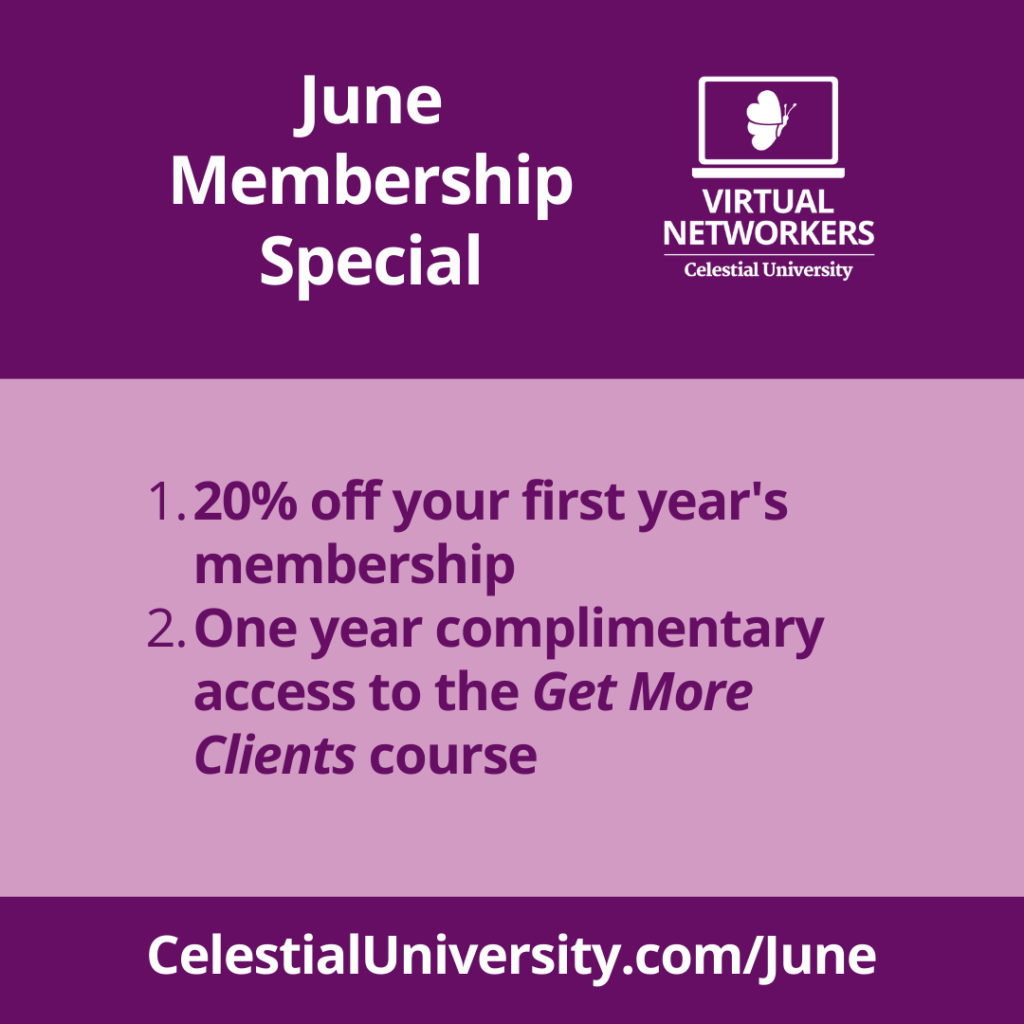Save 20% Off New Virtual Networkers Membership