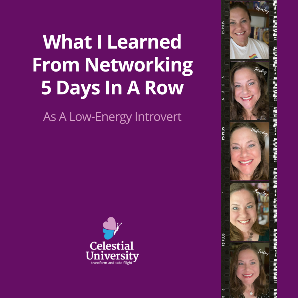 What I Learned From Networking 5 Days In A Row As A Low-Energy Introvert
