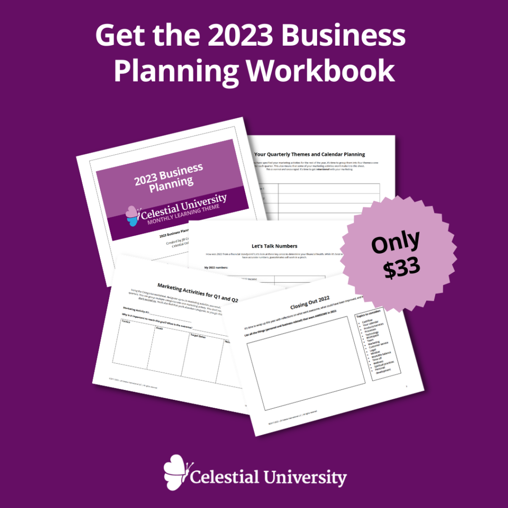 Get the 2023 Business Planning Workbook